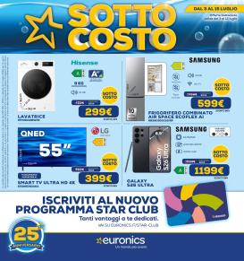 euronics - Volantino attuale di Euronics - Sottocosto valido dal venerdì 03/07/2026 al mercoledì 15/07/2026