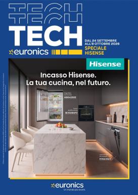 euronics - Volantino attuale di Euronics - Speciale Hisense valido dal giovedì 24/09/2026 al giovedì 08/10/2026