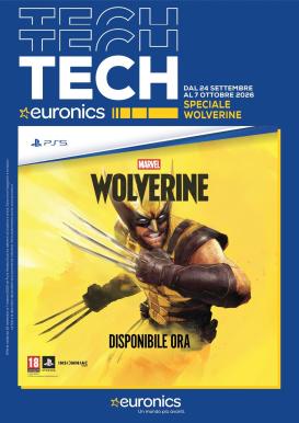 euronics - Volantino attuale di Euronics - Speciale Wolverine valido dal giovedì 24/09/2026 al mercoledì 07/10/2026