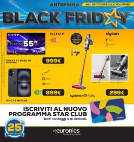 euronics - Volantino attuale di Euronics - Black Friday Anteprima valido dal giovedì 29/10/2026 al mercoledì 11/11/2026