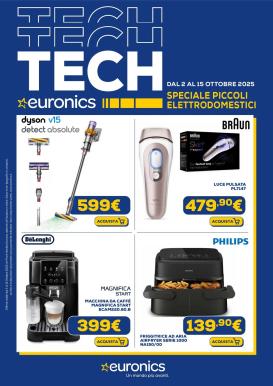 euronics - Volantino Euronics - Speciale Piccoli Elettrodomestici valido dal 02/10 al 15/10