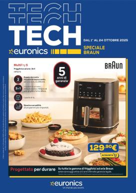 euronics - Volantino Euronics - Speciale Braun valido dal 01/10 al 24/10