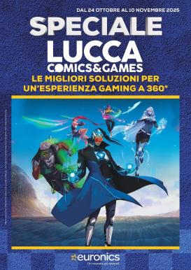 euronics - Volantino Euronics - Speciale Lucca Comics valido dal 24/10 al 10/11