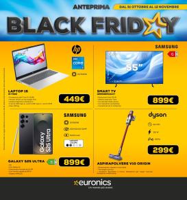 euronics - Volantino Euronics - Black Friday valido dal 31/10 al 12/11