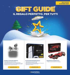 euronics - Volantino Euronics - Gift Guide valido dal 09/12 al 24/12