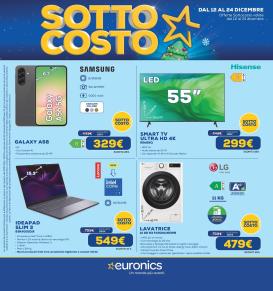 euronics - Volantino Euronics - Sottocosto valido dal 12/12 al 24/12