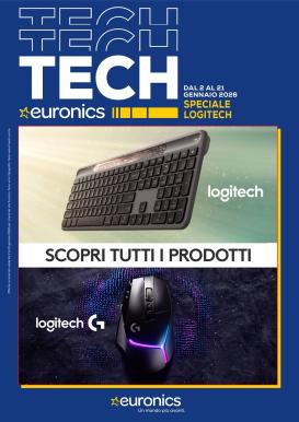 euronics - Volantino Euronics - Speciale Logitech valido dal 02/01 al 21/01