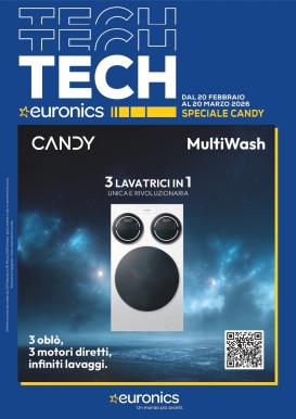 euronics - Volantino Euronics - Speciale Candy valido dal 20/02/2026 al 20/03/2026
