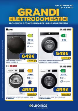 euronics - Volantino Euronics - Grandi Elettrodomestici valido dal 20/02/2026 al 04/03/2026