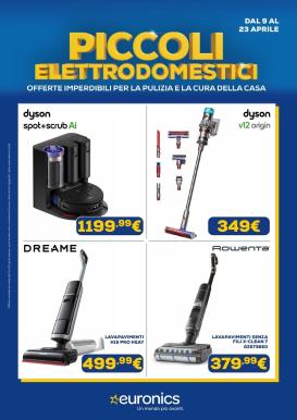 euronics - Volantino attuale di Euronics - Piccoli Elettrodomestici valido dal giovedì 09/04/2026 al giovedì 23/04/2026