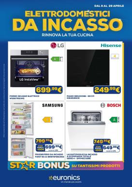 euronics - Volantino attuale di Euronics - Incasso valido dal giovedì 09/04/2026 al mercoledì 29/04/2026