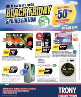 trony - Volantino Trony - Black Friday valido dal 19/03/2026 al 01/04/2026