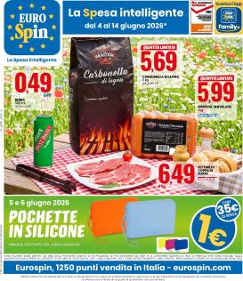 eurospin - Volantino futuro Eurospin valido dal giovedì 04/06/2026 al domenica 14/06/2026