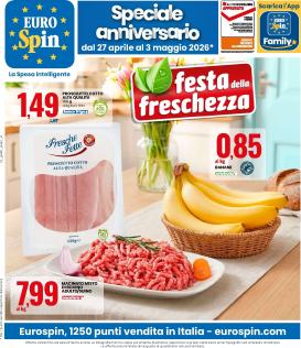 eurospin - Volantino Eurospin per la prossima settimana dal lunedì 27/04/2026 al domenica 03/05/2026