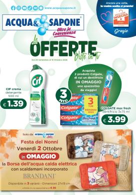 acqua-e-sapone - Volantino attuale di Acqua e Sapone valido dal domenica 20/09/2026 al sabato 10/10/2026