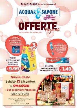 acqua-e-sapone - Volantino Acqua e Sapone valido dal 23/11 al 13/12