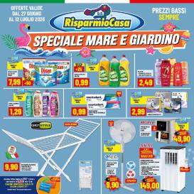 risparmio-casa - Volantino Risparmio Casa per la prossima settimana dal sabato 27/06/2026 al domenica 12/07/2026
