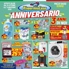 risparmio-casa - Volantino Risparmio Casa per la prossima settimana dal sabato 24/10/2026 al domenica 08/11/2026