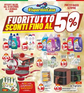 risparmio-casa - Volantino Risparmio Casa valido dal 22/12 al 04/01