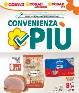 conad - Volantino attuale di Conad valido dal mercoledì 24/06/2026 al martedì 30/06/2026