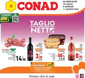 conad - Volantino Conad per la prossima settimana dal mercoledì 29/07/2026 al martedì 11/08/2026