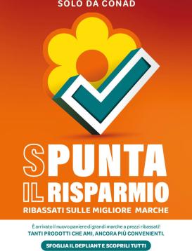 conad - Volantino Conad per la prossima settimana dal martedì 01/09/2026 al mercoledì 30/09/2026