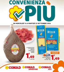 conad - Volantino attuale di Conad - Piú valido dal mercoledì 16/09/2026 al martedì 22/09/2026
