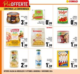 conad - Volantino futuro Conad - Più offerte continua la convenienza valido dal mercoledì 21/10/2026 al domenica 01/11/2026