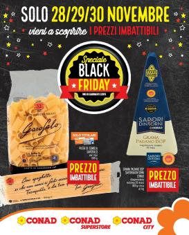conad - Volantino Conad - Black Friday valido dal 28/11 al 30/11