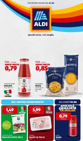 aldi - Volantino ALDI per la prossima settimana dal lunedì 01/06/2026 al domenica 07/06/2026