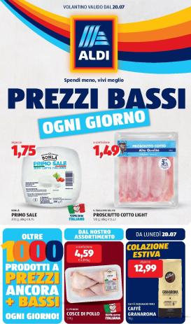 aldi - Volantino ALDI - Sfoglia il volantino della prossima settimana per la prossima settimana dal lunedì 20/07/2026 al venerdì 31/07/2026