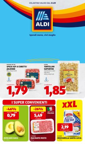 aldi - Volantino ALDI per la prossima settimana dal lunedì 21/09/2026 al domenica 27/09/2026