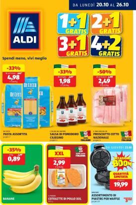 aldi - Volantino ALDI valido dal 20/10 al 26/10