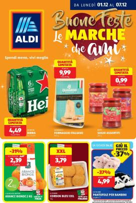 aldi - Volantino ALDI valido dal 01/12 al 07/12