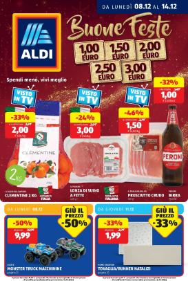 aldi - Volantino ALDI valido dal 08/12 al 14/12
