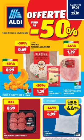 aldi - Volantino ALDI valido dal 19/01 al 25/01