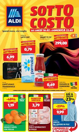 aldi - Volantino ALDI valido dal 16/02/2026 al 22/02/2026