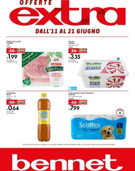bennet - Volantino attuale di Bennet - Offerte extra valido dal giovedì 11/06/2026 al domenica 21/06/2026
