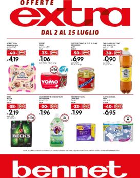 bennet - Volantino attuale di Bennet - Offerte extra valido dal giovedì 02/07/2026 al mercoledì 15/07/2026
