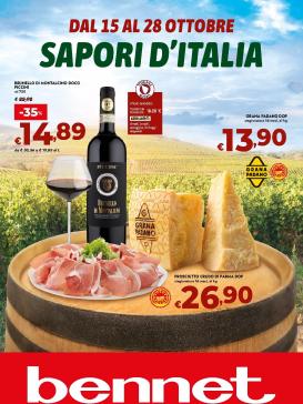 bennet - Volantino attuale di Bennet - Sapori d’Italia valido dal giovedì 15/10/2026 al mercoledì 28/10/2026