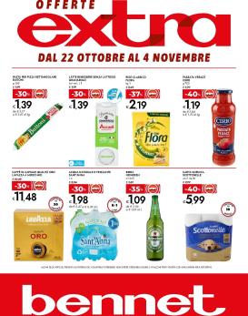 bennet - Volantino attuale di Bennet - Offerte Extra valido dal giovedì 22/10/2026 al mercoledì 04/11/2026