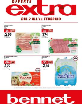 bennet - Volantino Bennet - Offerte Extra valido dal 02/02/2026 al 11/02/2026