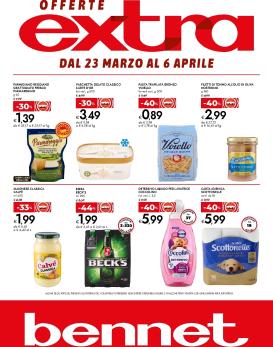 bennet - Volantino Bennet - Offerte Extra valido dal 23/03/2026 al 06/04/2026