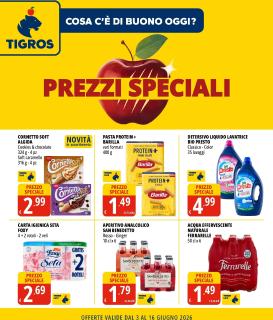 tigros - Volantino attuale di Tigros - Prezzi Speciali valido dal mercoledì 03/06/2026 al martedì 16/06/2026