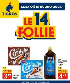 tigros - Volantino attuale di Tigros valido dal mercoledì 03/06/2026 al martedì 16/06/2026