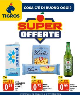 tigros - Volantino futuro Tigros valido dal mercoledì 19/08/2026 al martedì 01/09/2026