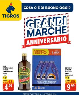 tigros - Volantino futuro Tigros valido dal mercoledì 02/09/2026 al martedì 15/09/2026