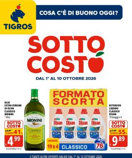 tigros - Volantino futuro Tigros valido dal giovedì 01/10/2026 al lunedì 12/10/2026
