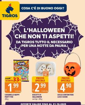 tigros - Volantino Tigros - Halloween valido dal 16/10 al 31/10