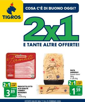 tigros - Volantino Tigros valido dal 11/02/2026 al 25/02/2026